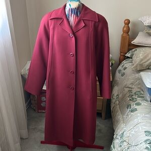 Pure Virgin Wool Winter Coat
